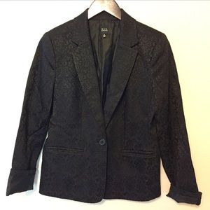Fall Brocade Black Blazer